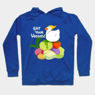 Eat Your Veggies Duck Hoodie